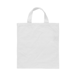 Bag 150 g med korta handtag vit