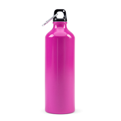 Aluminiumflaska 75 cl rosa