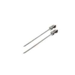 Grillspett 2-pack stål