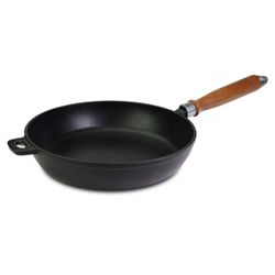Stekpanna gjutjärn svart
