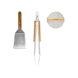 Hamburger set stål