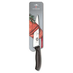 Kockkniv, 19 cm, svart