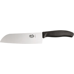 Santokukniv 17cm, svart