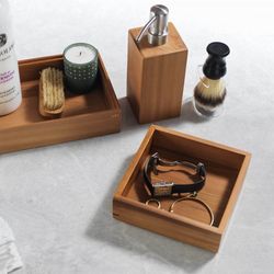 Scandinavian home förvaringslåda hinoki small trä