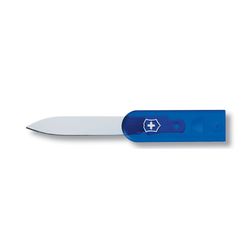 Brevöppnare för swisscard blå transparent - Victorinox