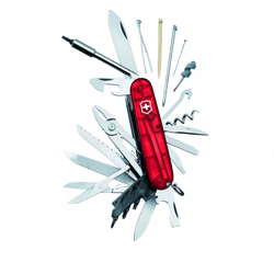 Fickkniv cybertool 41 röd transparent - Victorinox