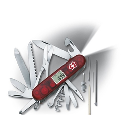 Fickkniv expedition lite röd röd transparent - Victorinox