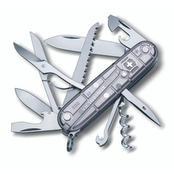 Fickkniv huntsman silver transparent - Victorinox
