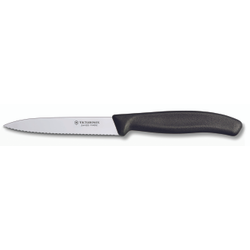 Grönsak- & skalkniv 10 cm svart svart - Victorinox