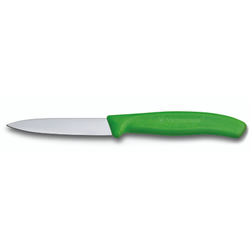 Grönsak- & skalkniv 8 cm grön - Victorinox