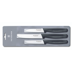 Skalknivsset, 3 st., svarta svart - Victorinox