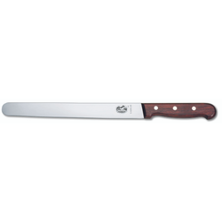 Skinkkniv 30mm bred rund spets rosenträ - Victorinox