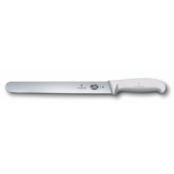 Skinkkniv 30mm bred rund spets vit - Victorinox