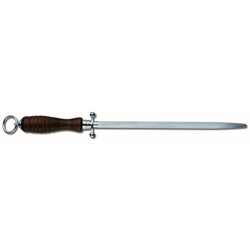 Slipstål, kök, 27 cm, runt rosenträ - Victorinox