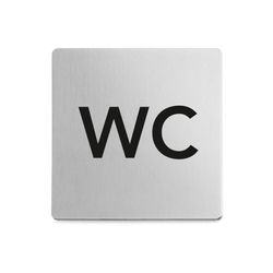 Zack informations skylt indici wc