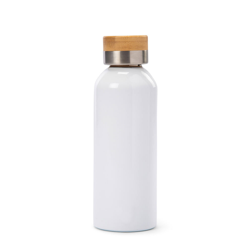 Orrefors Hunting Termosflaska med bambulock 50 cl Vit  Orrefors Hunting Termosflaska med bambulock 50 cl Vit