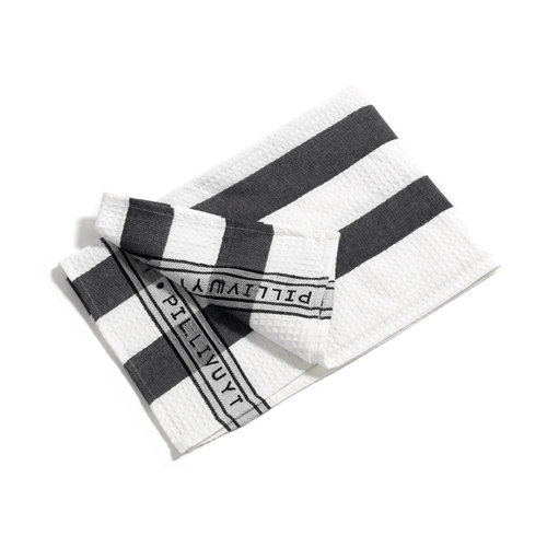 Pillivuyt Pillivuyt Kökshandduk Svart/vit 90x60cm