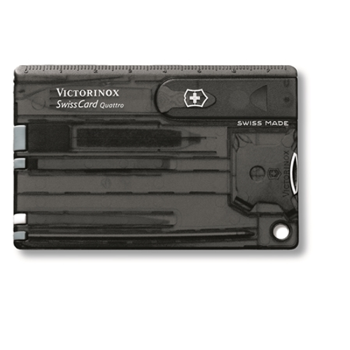 Victorinox  Victorinox Swisscard quattro svart transparent