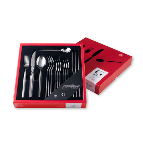 Gense bestick Gense TWIST Ask 16 delar Bestickset Gense bestick Gense TWIST Ask 16 delar Bestickset