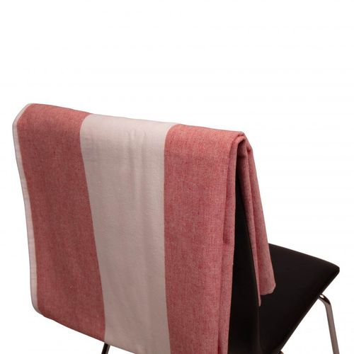 Bercato Bercato bercato badhandduk randig 80x150 cm röd/vit