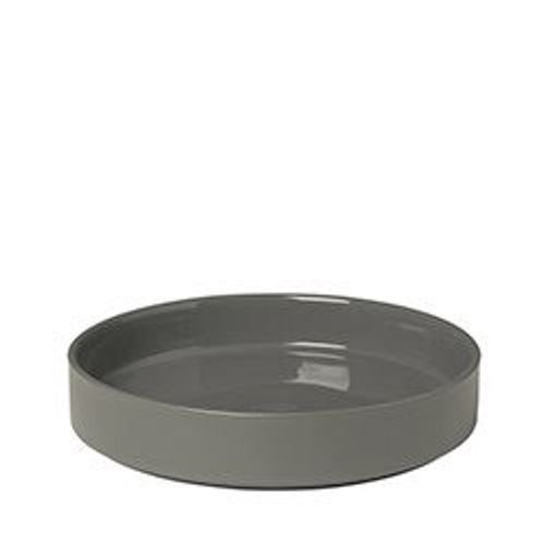 Blomus Djup tallrik, pewter, pilar - Blomus Blomus Djup tallrik, pewter, pilar - Blomus