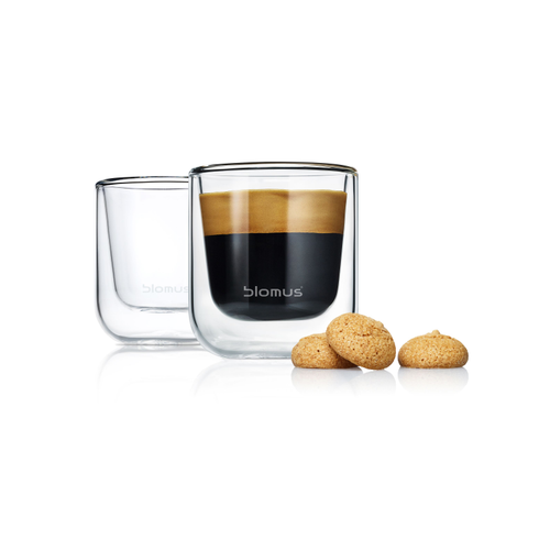 Blomus Nero, espressoglas 80 ml, 2-pack - Blomus