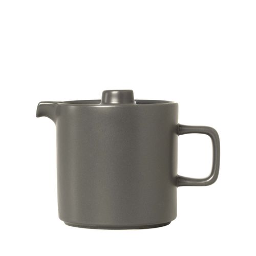 Blomus Pilar teapot, h 13,5 cm, t 18 cm, Ø 12 cm, v 1 l pewter - Blomus