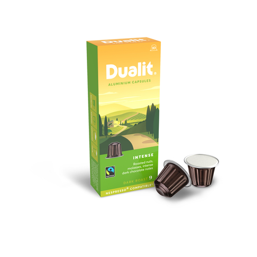 Dualit Kaffe alu. kapsel intense dualit® 10-p x 5,2 g 10-p x 5,2 g - Dualit