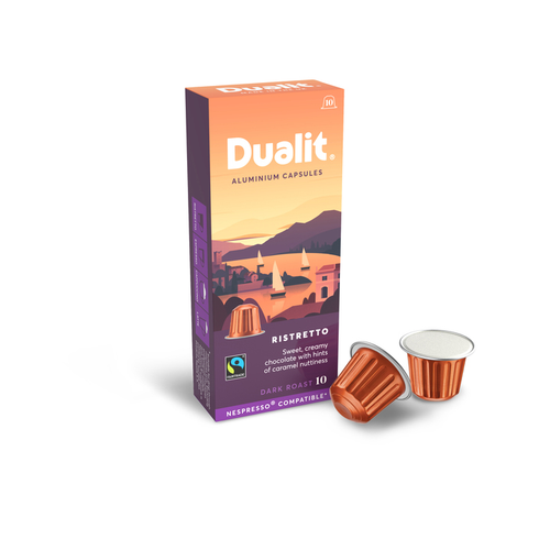 Dualit Kaffe alu. kapsel ristretto dualit® 10-p x 5,2 g 10-p x 5,2 g - Dualit
