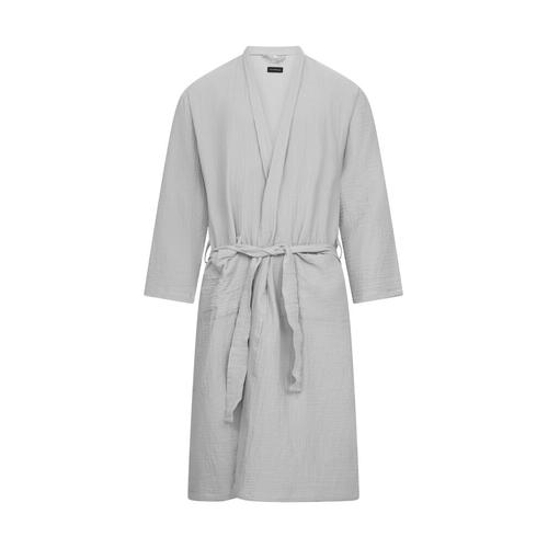 Kosta Linnewäfveri  Badrock muslin l/xl grå