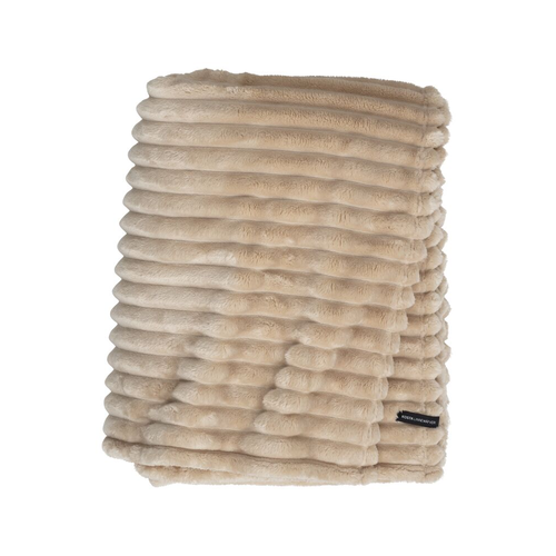 Kosta Linnewäfveri  Pläd cozy sand