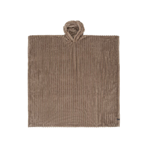 Kosta Linnewäfveri  Poncho cozy latte