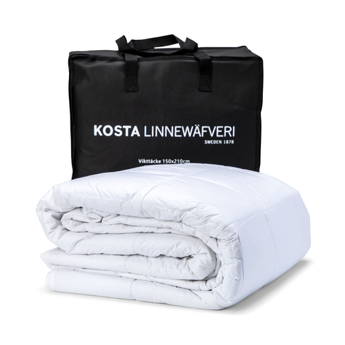 Kosta Linnewäfveri  Vikttäcke 11 kg vit