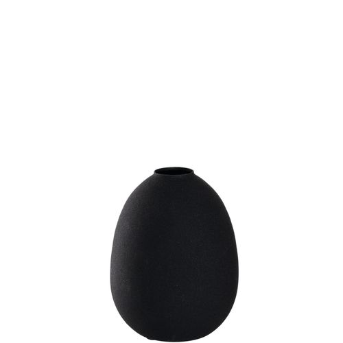 Leonardo Vase 16 metal black - Leonardo