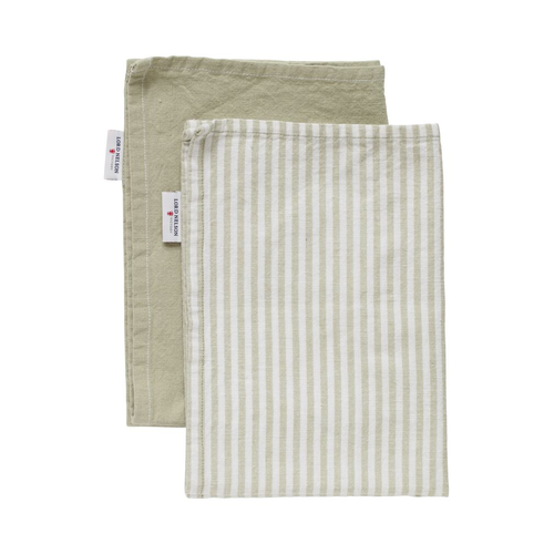 Lord Nelson Kökshandduk 2-pack grön