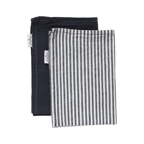 Lord Nelson Kökshandduk 2-pack mörk marin