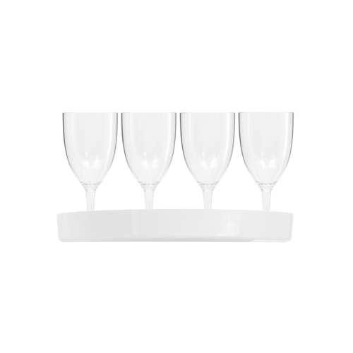 Lord Nelson Glas och bricka neutral transparent