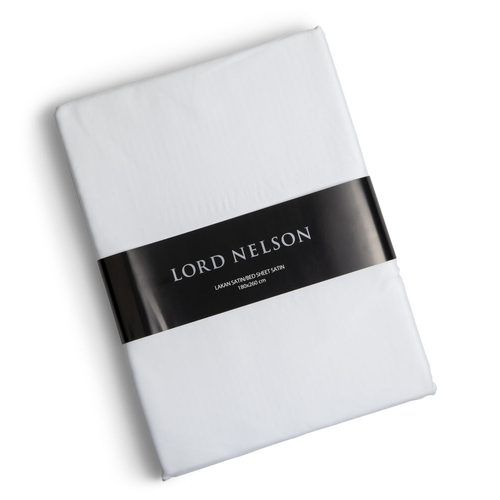 Lord Nelson Örngott & underlakan satin 150x260 vit