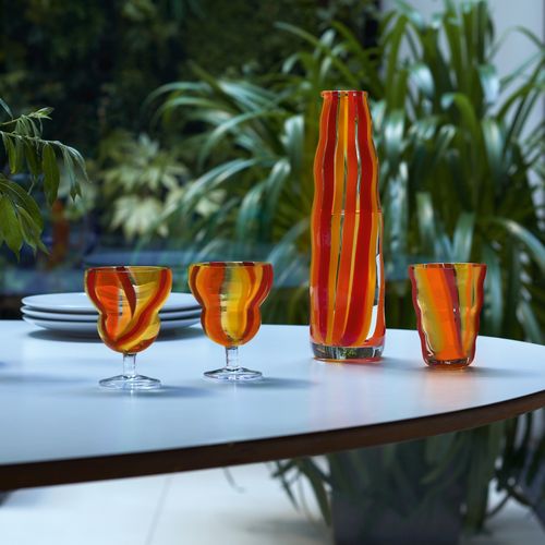LSA Lsa karaff folk orange/red/yellow lsa