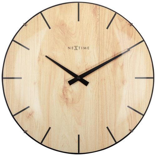 Nextime Edge wood dome ø35cm - Nextime Nextime Edge wood dome ø35cm - Nextime