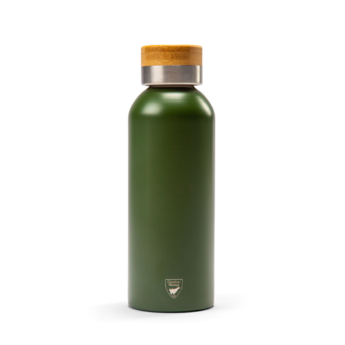 Orrefors Hunting Termosflaska med bambulock 50 cl mörkgrön