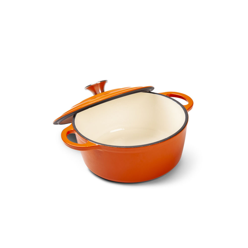 Orrefors Jernverk Gjutjärnsgryta 2,8 l orange - Orrefors Jernverk Orrefors Jernverk Gjutjärnsgryta 2,8 l orange - Orrefors Jernverk