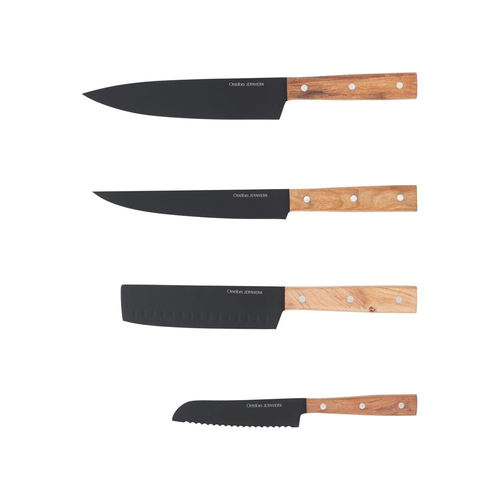 Orrefors Jernverk Knivset 4-pack svart