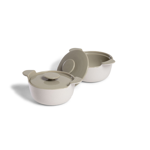 Orrefors Jernverk Minigryta 2-pack vit