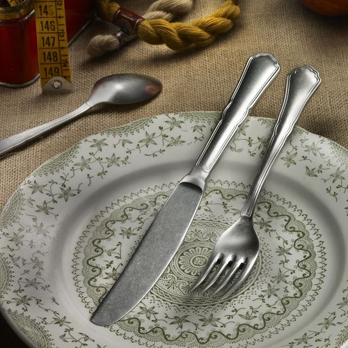 PINTINOX Pintinox bestickset 24-del settecento stone washed (cb) pintinox PINTINOX Pintinox bestickset 24-del settecento stone washed (cb) pintinox