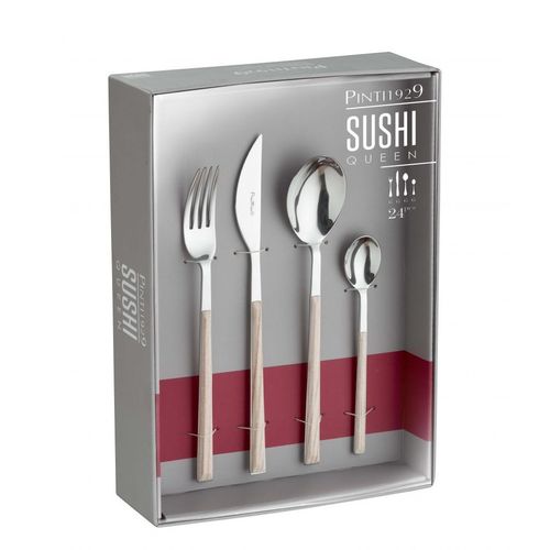 PINTINOX Pintinox bestickset 24-del sushi queen birch pintinox PINTINOX Pintinox bestickset 24-del sushi queen birch pintinox