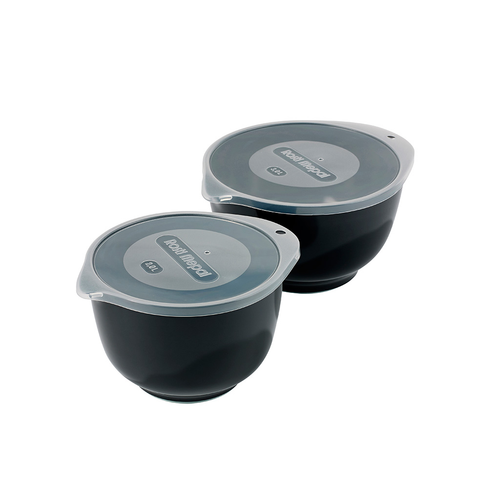 Rosti Mepal Margrethe Rosti Mepal Margrethe skålset 4 delar 2+3L m lock, svart