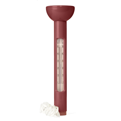Queen Anne Badtermometer röd