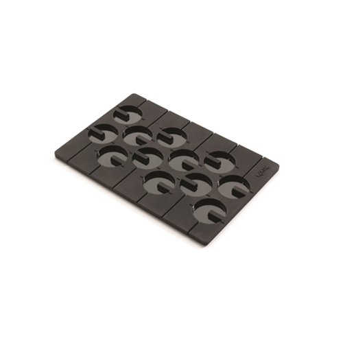 LéKUé 3D Klubbform, svart LéKUé 3D Klubbform, svart