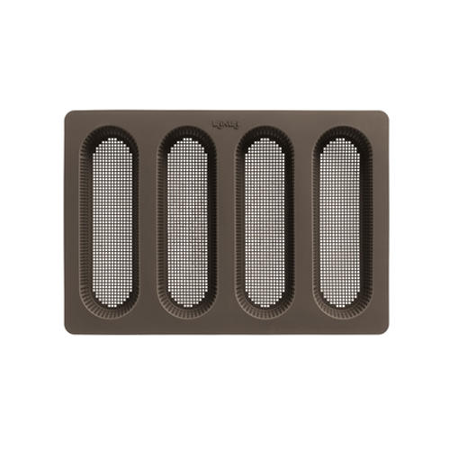 LéKUé Lékué Bakform mini baguette m. hål